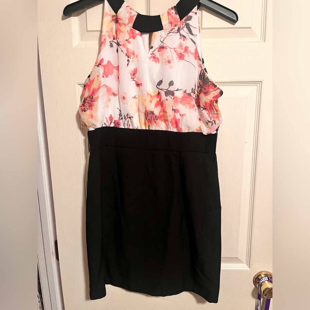IZ BYER Floral Print Dress